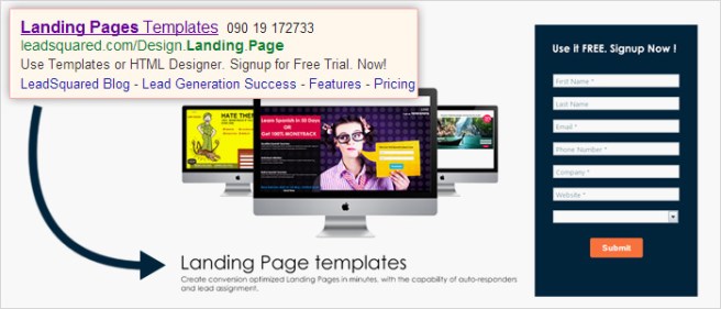 MessageMatche-Headline-on-Landing-Page-must-match-the-Ad-copy
